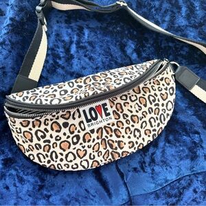 Brighton Animal Print Belt Bag